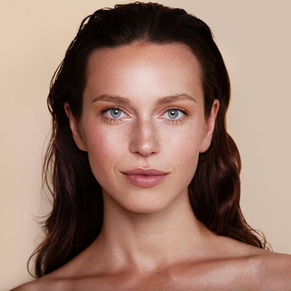 Beauty woman portrait. Beautiful spa model girl with perfect fresh clean skin.